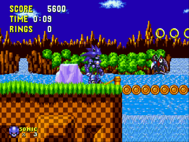 Mecha Sonic in Sonic the Hedgehog (Proof of Concept) Screenshot 1